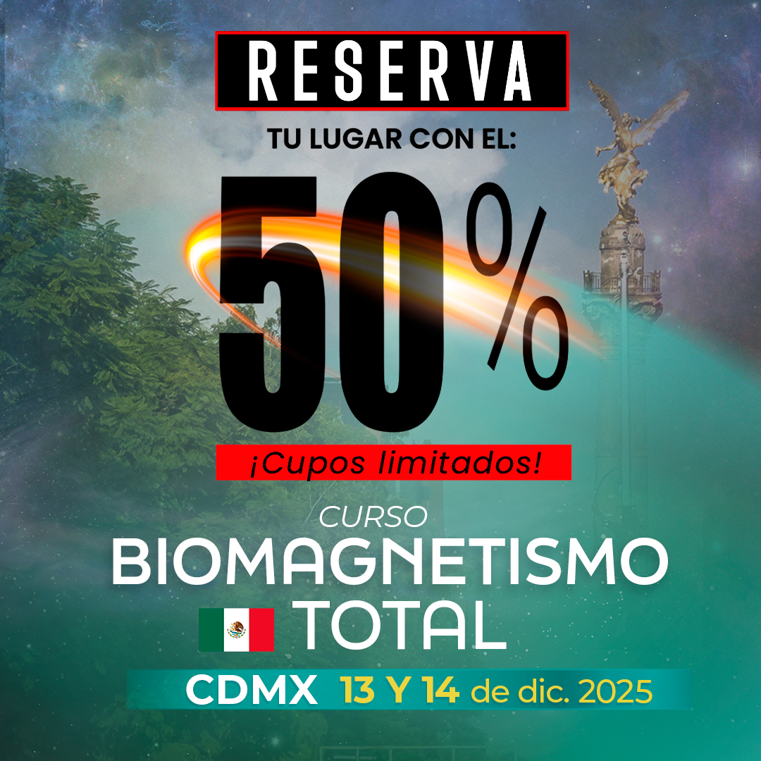 RESERVA 50% CDMX BIOMAGNETISMO TOTAL