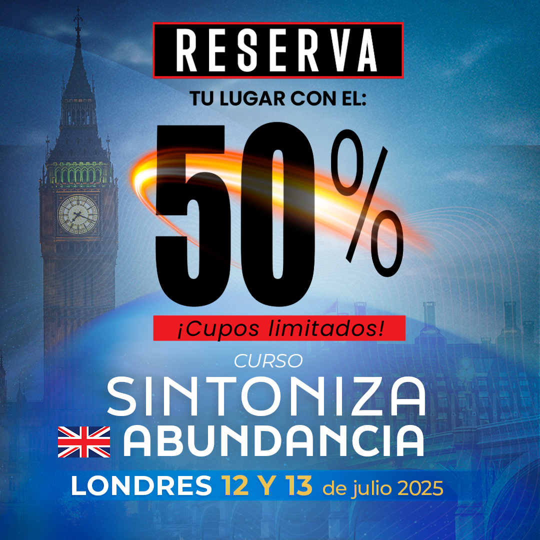 RESERVA 50% LONDRES SINTONIZA ABUNDANCIA