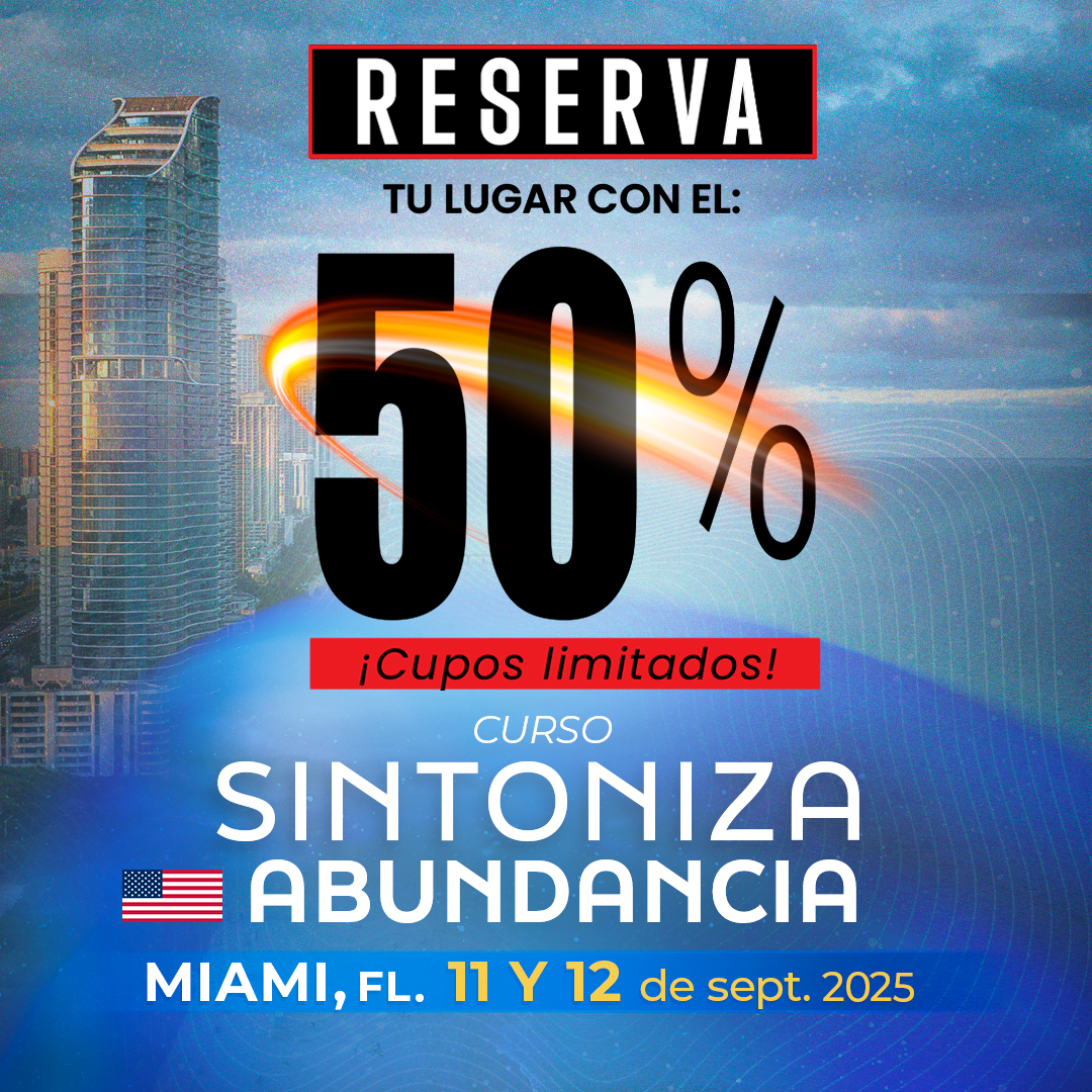 RESERVA 50% MIAMI SINTONIZA ABUNDANCIA