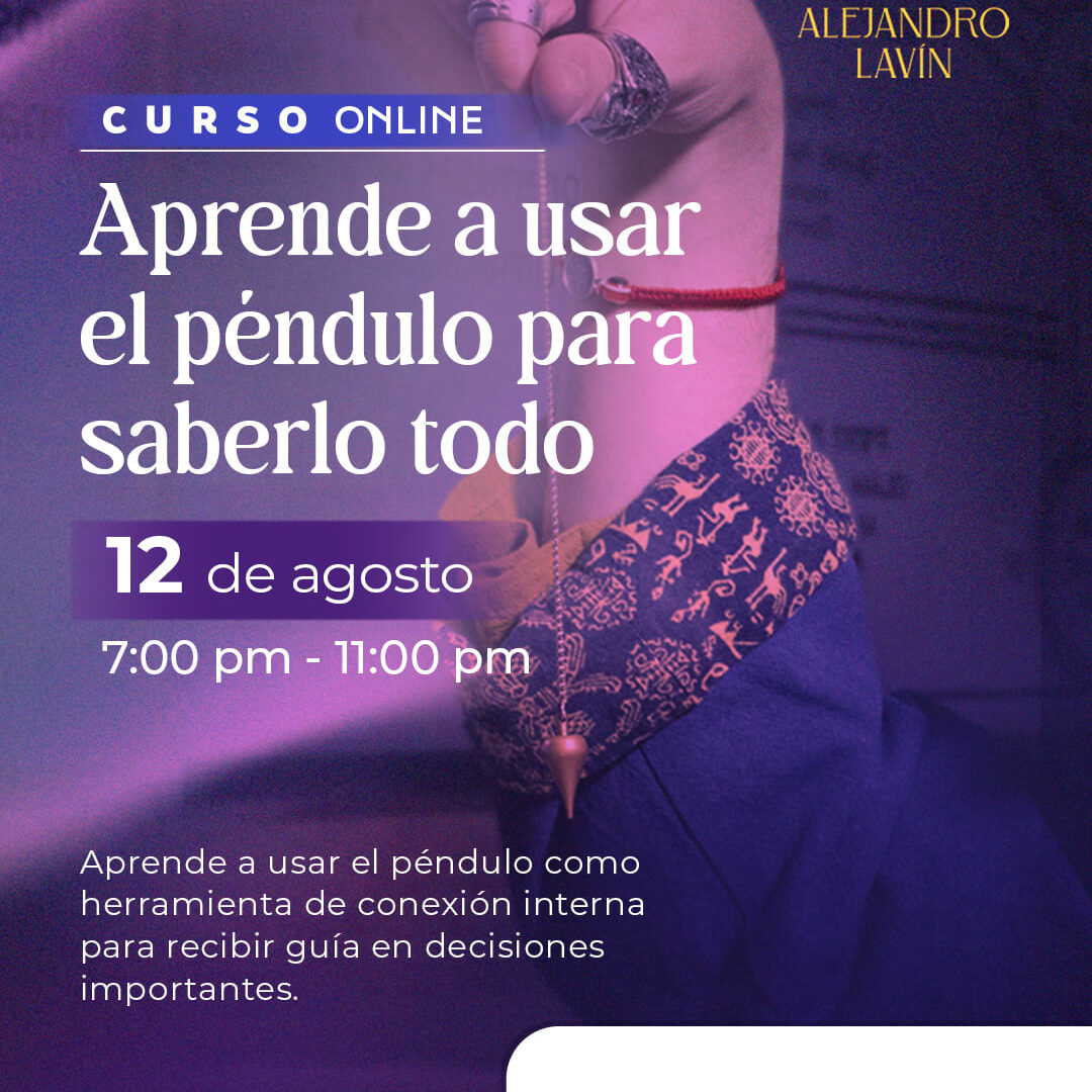 Aprende a usar el péndulo para saberlo todo