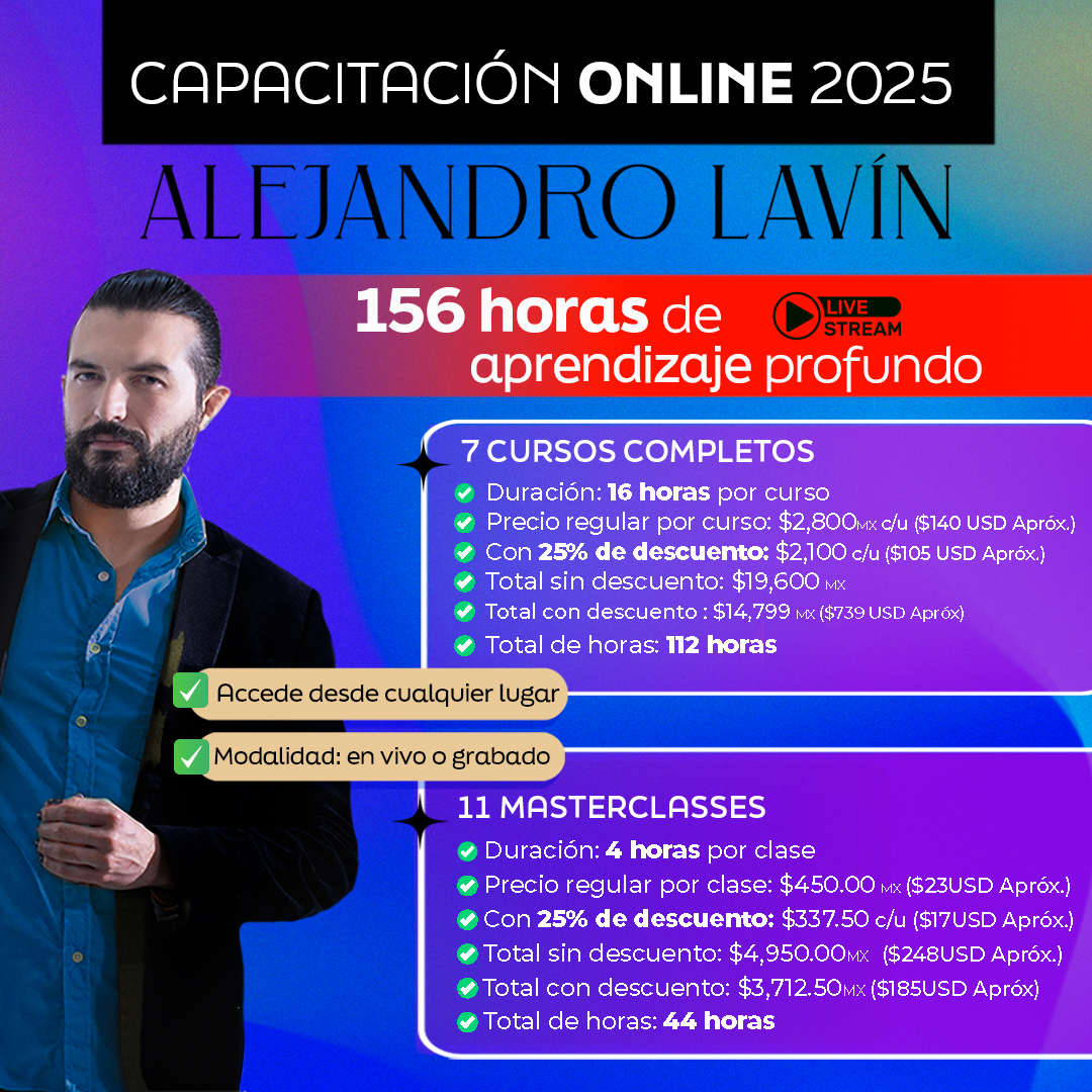 CAPACITACIÓN EN LÍNEA TOTAL 2025
