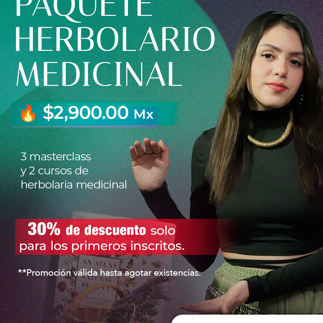 Paquete cursos Herbolaria Medicinal