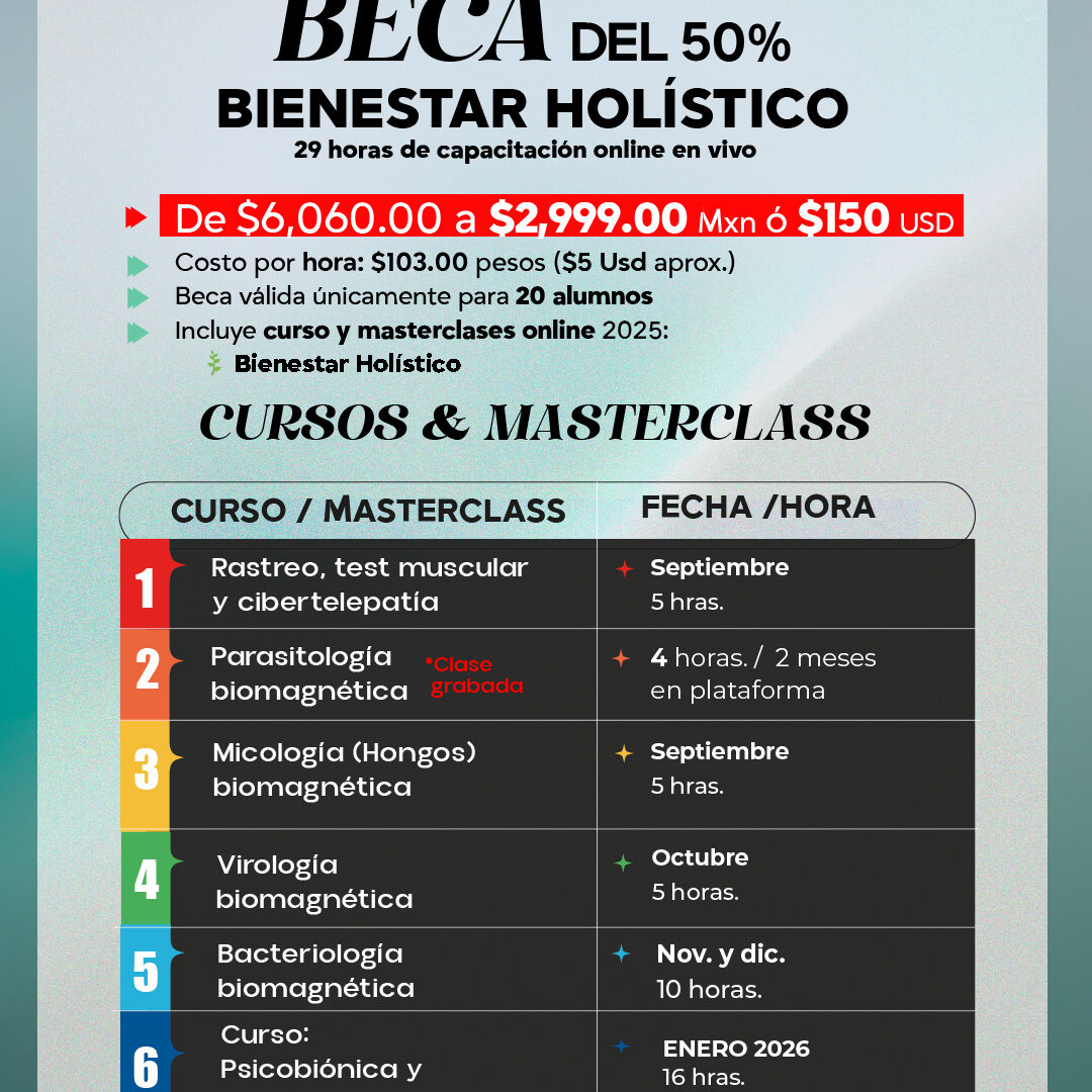 Beca Bienestar Holístico